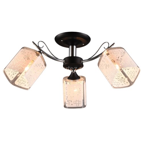 Потолочная люстра Imex MD.1087-3-S BK+CH