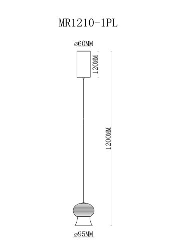 Подвесной светильник MyFar MR1210-1PL