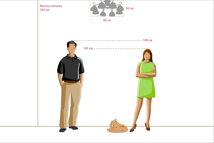 Потолочная люстра DeMarkt 315013008