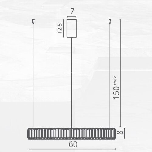 Подвесной светильник Divinare 1135/02 SP-36