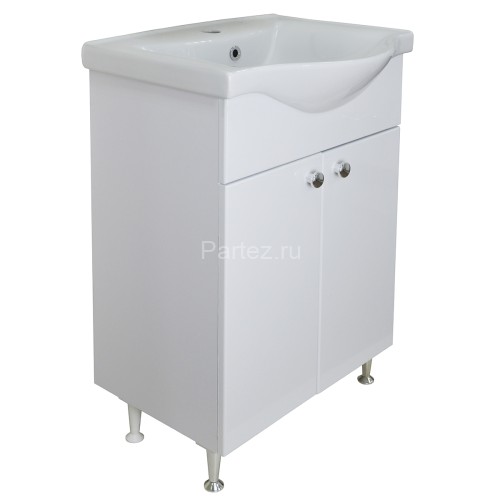 Комплект тумба Моника New 65 (660х830х450) с раковиной (арт. 7065) Basic 65 (CS00071367)