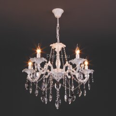 Подвесная люстра Eurosvet 10108/5 белый