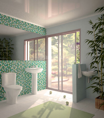 Раковина Santeri Вест 564 х 475, белая (1.3111.8.S00.11B.0)