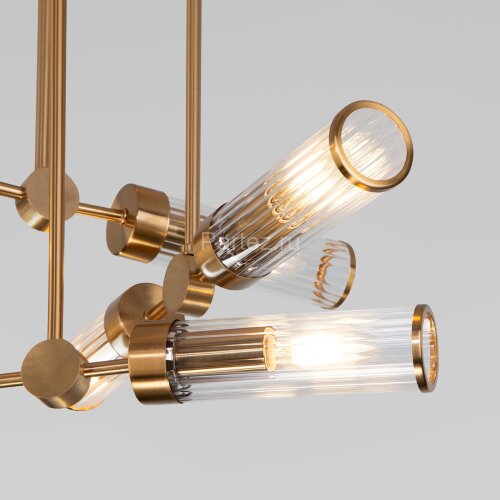 Потолочная люстра Eurosvet 60166/6 латунь