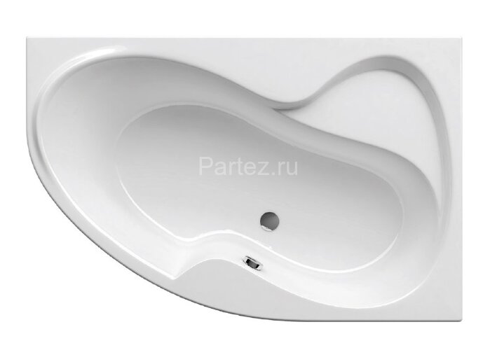 Ванна акриловая Ravak ROSA II 170x105 правая белая