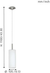 Подвесной светильник Eglo 85977