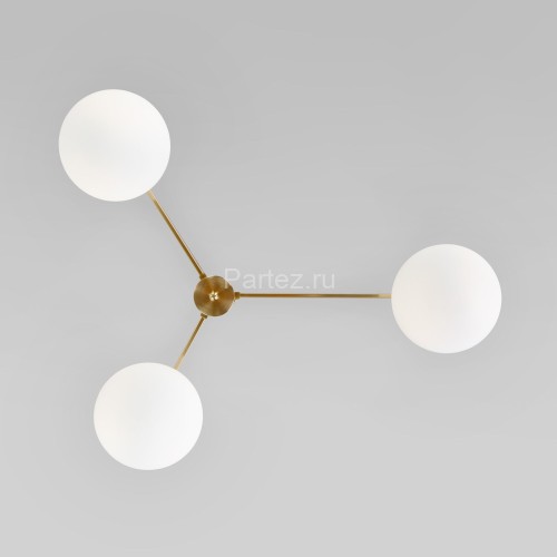 Потолочная люстра Eurosvet 70220/3 латунь