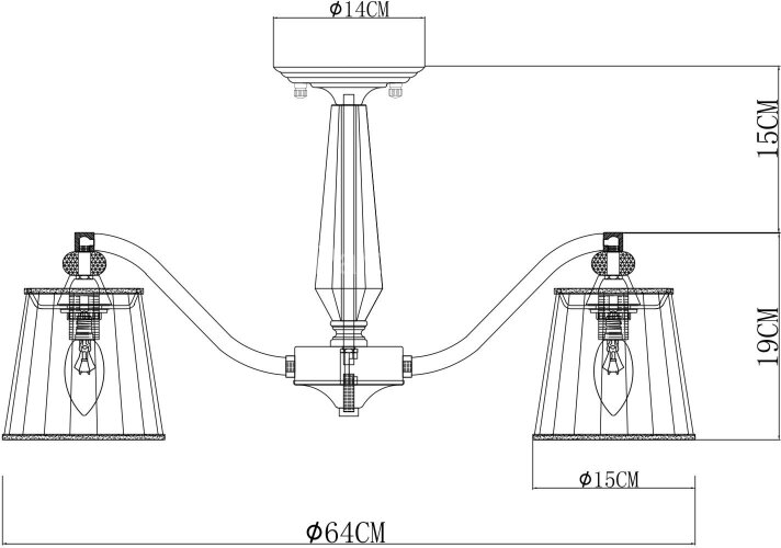 Потолочная люстра Arte Lamp A4047PL-5CC