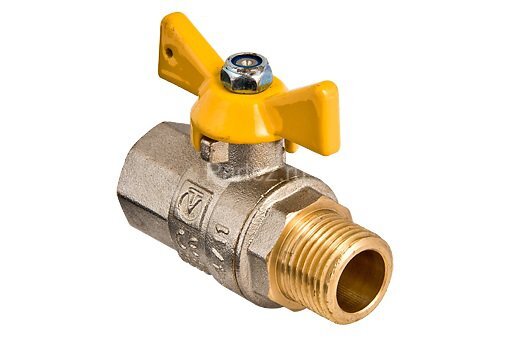 Кран шаровой газовый 3/4" в-н баб. VALTEC VALGAS