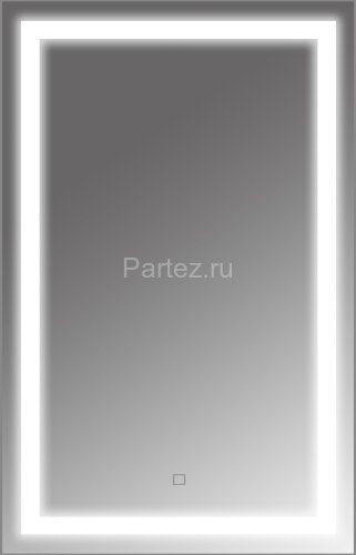 Зеркало Стиль 500х800 подсветка с сенсорным выключателем на подложке (CS00080495)