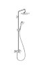 27258400 Croma Select E 180 2jet Showerpipe с однорычажным смесителем