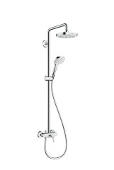 27258400 Croma Select E 180 2jet Showerpipe с однорычажным смесителем