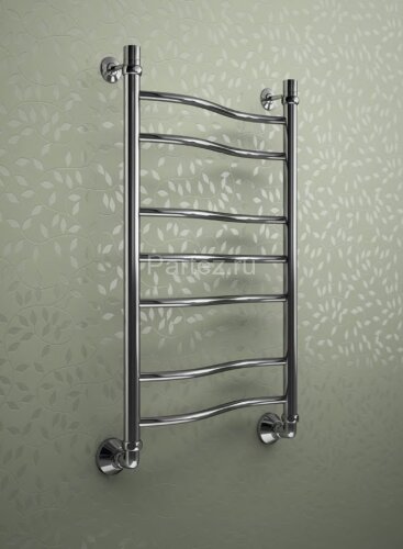 Полотенцесушитель водяной Маргроид "Волна" Лесенка 60х50 (комплект), хром