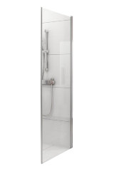 Неподвижная душевая стенка Ravak Chrome CPS-100, профиль хром, стекло прозрачное