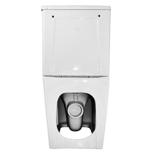 Унитаз-компакт Azario Rise 385х623х792 напольный, безободковый с быстросъемным сиденьем микролифт (A