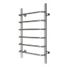 Полотенцесушитель водяной AZARIO MODENA 500/800 6 секций, боковое подключение, 1", хром (AZ08558)