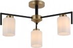 Потолочная люстра ILLUMICO IL8250-3COU-79 BK GD Dora