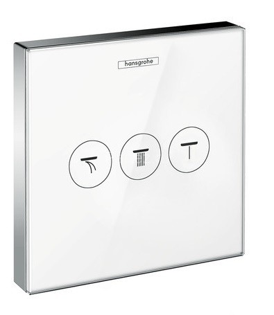 15736400 Модуль ShowerSelect с тремя запорными клапанами, стеклянный