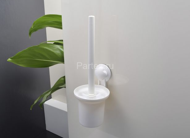 Ёрш для унитаза Fixsen Grampus, белый (GR-3397)