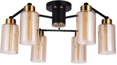 Потолочная люстра Arte Lamp A7027PL-6BK