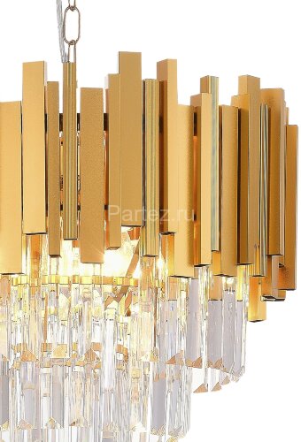 Подвесная люстра Natali Kovaltseva BELLEZZA 81427/5C GOLD