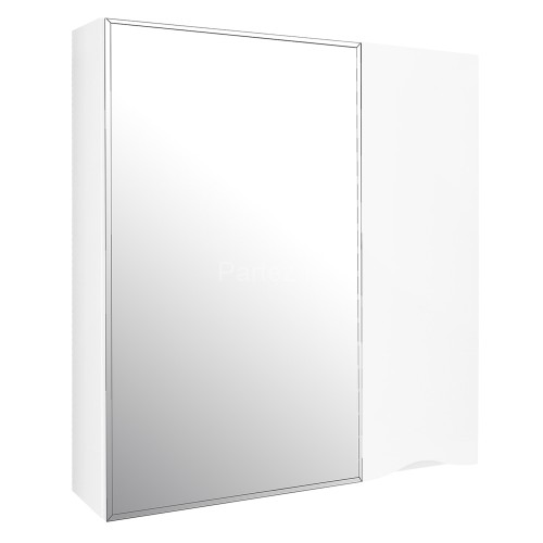 Зеркало-шкаф Loranto Santorini 60 600х140х700 правый, белый (CS00086966)