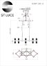 Подвесная люстра ST Luce SL6007.203.16