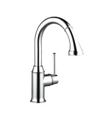 14864000 Talis Classic Смеситель для кухни, однорычажный, с выдвижным душем, ½'