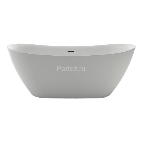 Ванна акриловая Azario GOLDFIELD 1700х750х650 свободностоящая, в комплекте с сифоном и металлической