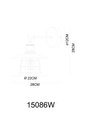 Бра Globo 15086W