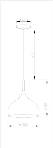 Подвесной светильник Moderli V1293-1P
