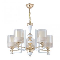 Подвесная люстра Arte Milano 306087/5 Wh/Gd