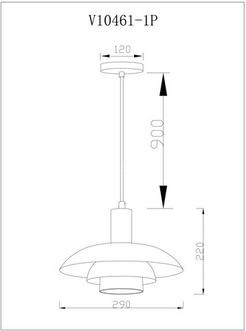 Настенный светильник Moderli V10461-1P