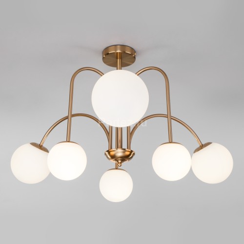 Потолочная люстра Eurosvet 30177/6 латунь