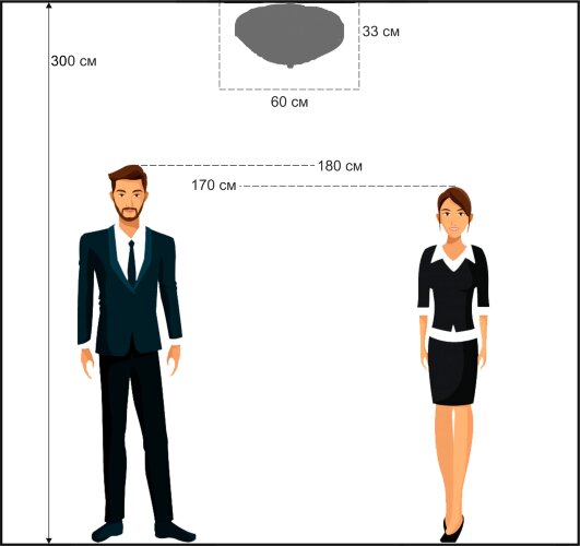 Потолочная люстра Arti Lampadari Elba E 1.2.60.100 G