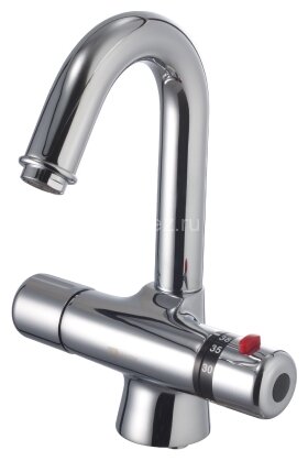 Смеситель для умывальника термостатический Lemark Thermo LM7736C