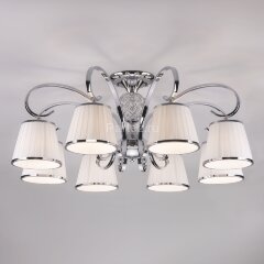 Потолочная люстра Eurosvet 60088/8 хром