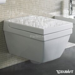 Унитаз подвесной Duravit 2nd Floor 370х540 с вертикальным смывом, белый (2220090000)