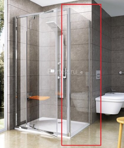 Боковая неподвижная стенка Ravak Pivot PPS-100 белый + Транспарент