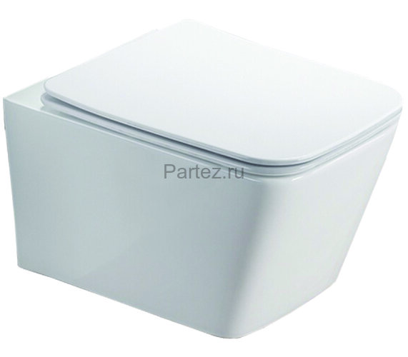 Сет AZARIO инсталляция с панелью смыва + унитаз Nova с сиденьем микролифт+клавиша-0031, хром глянцев