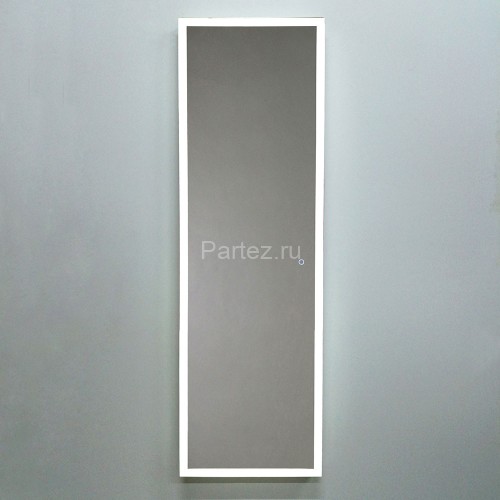 Зеркало AZARIO Моника 450х1500 c подсветкой и диммером, сенсор выкл (ФР-00001406)
