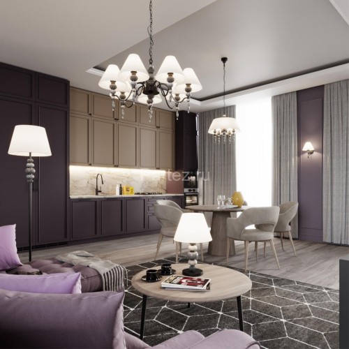 Подвесная люстра Odeon Light 4896/5A