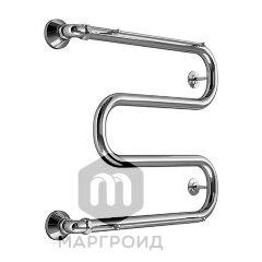Полотенцесушитель водяной Маргроид М-образный &quot;Вид 38&quot; 50х50, хром