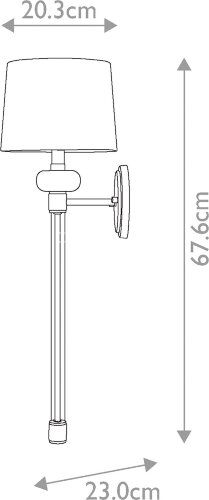 Бра Quoizel QZ-BARBOUR1-WS