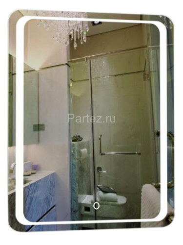 Зеркало Стиль 600х800 с сенсором, на подложке (CS00058604)