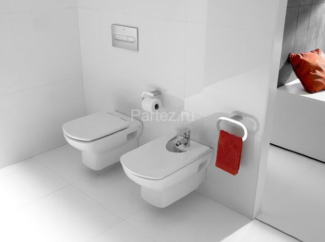 Roca Dama Senso ПЭК: подвесной унитаз, сиденье микролифт, инсталляция, кнопка смыва