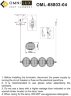 Подвесной светильник Omnilux OML-68803-04
