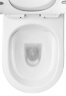 Унитаз-компакт Azario FRENTO 340x650х770 безободковый, в комплекте с бачком и сиденьем микролифт (AZ