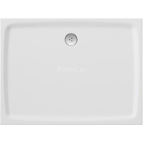 Душевой поддон из искусственного камня Ravak Gigant Pro 100x80 Flat Белый (XA03A411010)