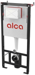 Инсталляция Alcadrain AM101/1120-4:1 RU для унитаза с клавишей смыва M671 хром глянец (AM101/1120-4: